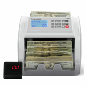SILVER  S1070 - Contadora de billetes portátil MGUV