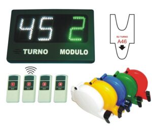 Turnero electrónico A2D-1-8PI