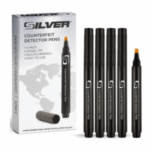 SILVER SP100 - Marcadores para Detectar Billetes Falsos